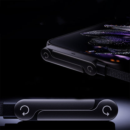 240W Schnellladekabel mit verstellbarem Telefonständer