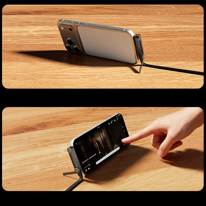 240W Schnellladekabel mit verstellbarem Telefonständer