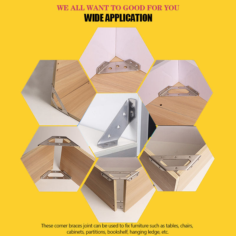 Heißer Verkauf Universal Möbel Eckverbinder (4pcs / Set)
