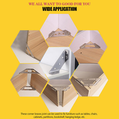 Heißer Verkauf Universal Möbel Eckverbinder (4pcs / Set)