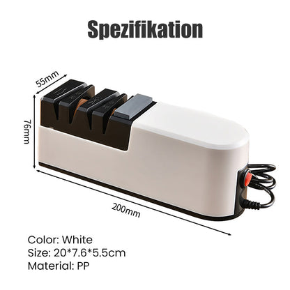 🔥Solange der Vorrat reicht 50 % Rabatt!🎉Multifunktionaler elektrischer Messerschärfer