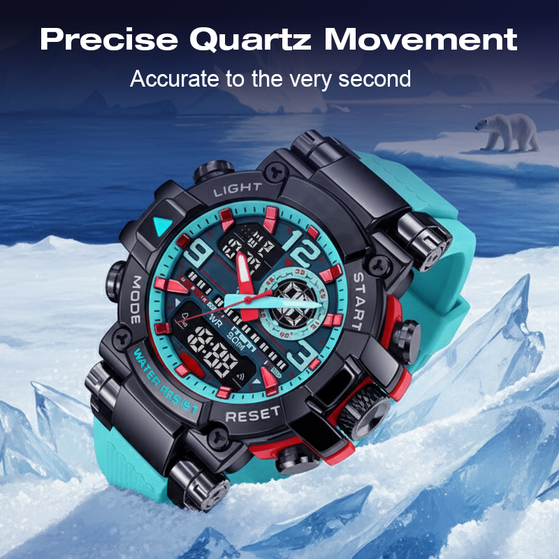 🔈🔈Zeitlich begrenztes Angebot: 50 % RABATT⌚Multifunktionale wasserdichte digitale LED-Uhr