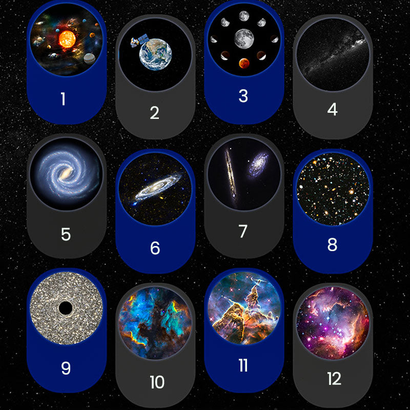 Lustige Geschenke – Romantische Atmosphäre im Schlafzimmer mit Galaxie-Projektionslampe