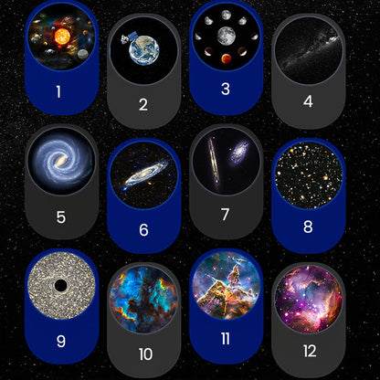 Lustige Geschenke – Romantische Atmosphäre im Schlafzimmer mit Galaxie-Projektionslampe