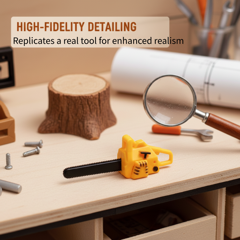 🔥 Stilvolles Miniatur-Kettensägenmodell