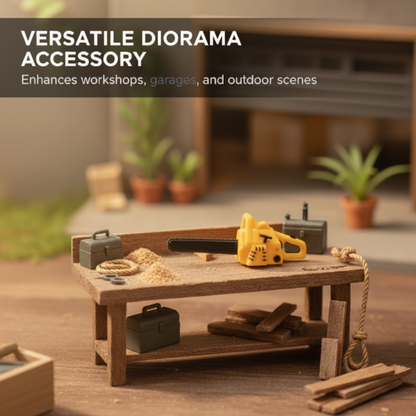 🔥 Stilvolles Miniatur-Kettensägenmodell