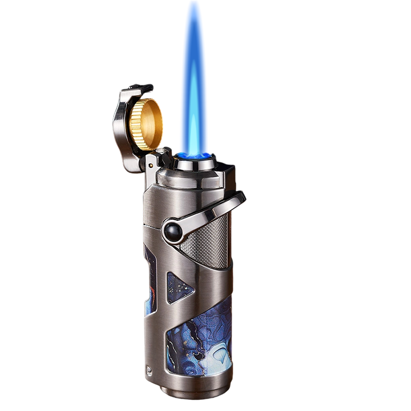 Winddichte & multifunktionale tragbare Zigarren Feuerzeug