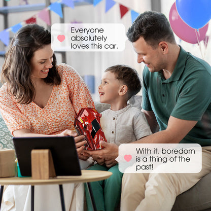 Lasergesteuertes RC-Auto zum Wandklettern für Kinder
