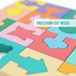🔥Solange der Vorrat reicht 50 % Rabatt!🎉Geometrisches Holzpuzzle zum Zuordnen für Kleinkinder
