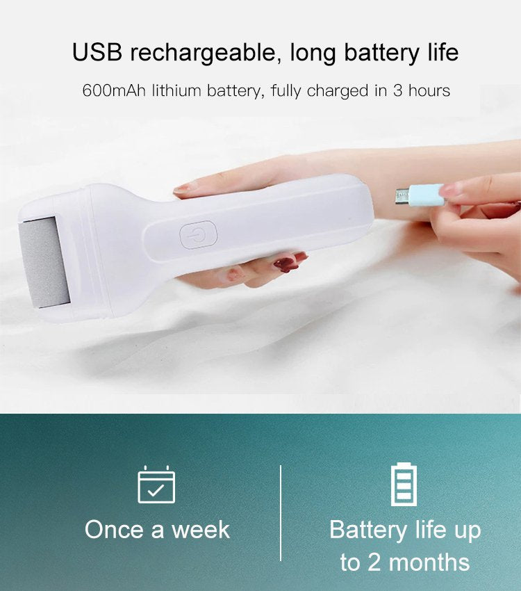 🎁Hot Sale 50 % RABATT🔥Wiederaufladbarer elektrischer Hornhautentferner für den Fuß