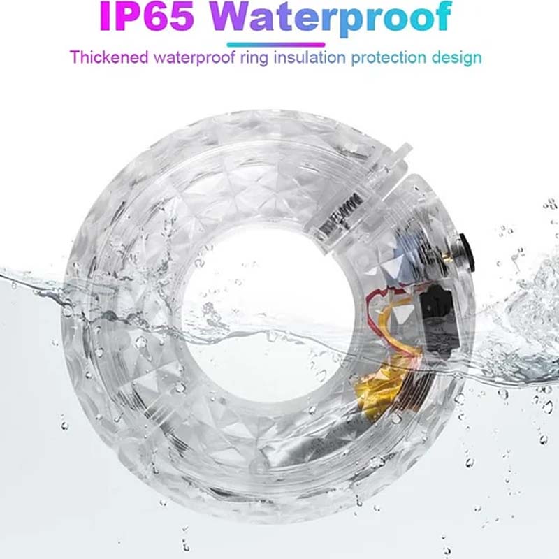 ✨ LED-Fahrradnabenleuchte für Nachtfahrten