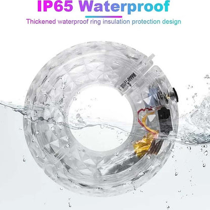 ✨ LED-Fahrradnabenleuchte für Nachtfahrten