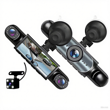 24-Stunden-Parkplatzwächter mit Nachtsicht-Dashcam