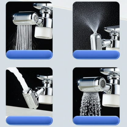 🔥MEHR KAUFEN MEHR SPAREN🔥 Schwenkbarer Wasserhahn-Luftsprudler mit 4 Modi und Filter