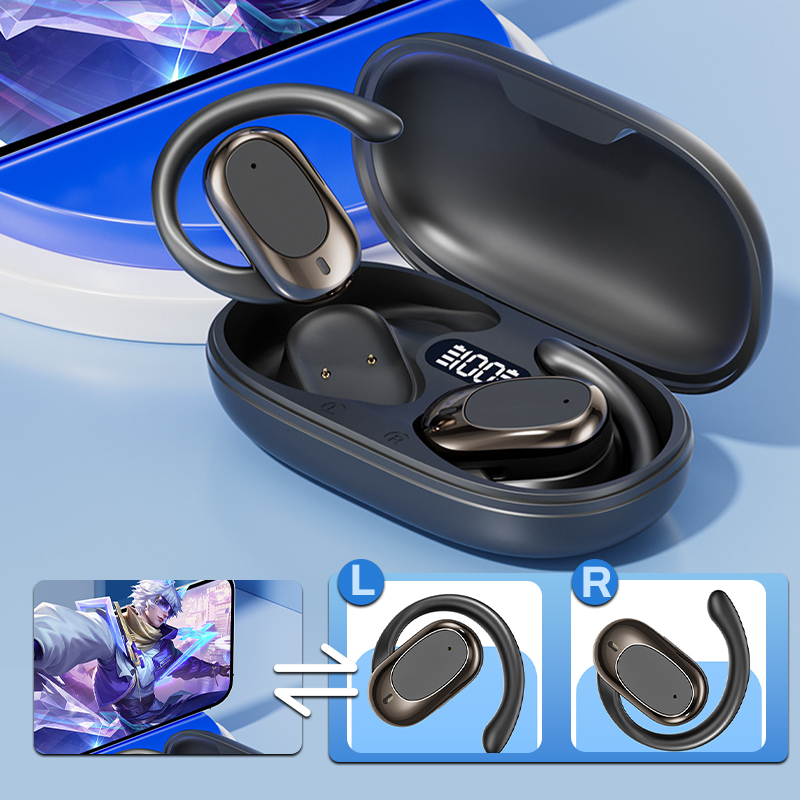 Wasserdichte offene Kopfhörer mit KI-Übersetzung