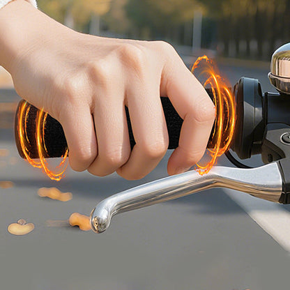 🔥 JETZT 50 % RABATT! 🏍️ Beheizbarer Fahrradlenker – 3 Temperaturstufen, einfache Montage & Komfort bei kaltem Wetter ⚡🧤