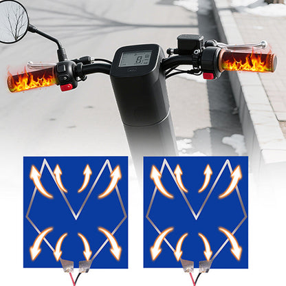 🔥 JETZT 50 % RABATT! 🏍️ Beheizbarer Fahrradlenker – 3 Temperaturstufen, einfache Montage & Komfort bei kaltem Wetter ⚡🧤