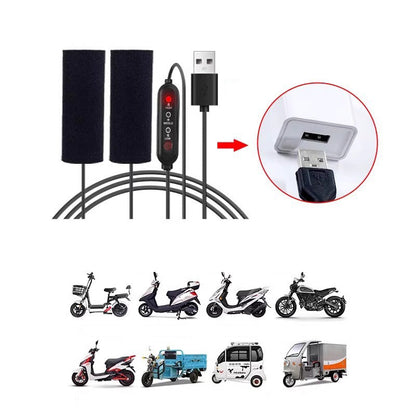 🔥 JETZT 50 % RABATT! 🏍️ Beheizbarer Fahrradlenker – 3 Temperaturstufen, einfache Montage & Komfort bei kaltem Wetter ⚡🧤