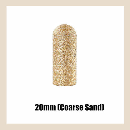 tête de meulage rotative abrasive brasée sous vide