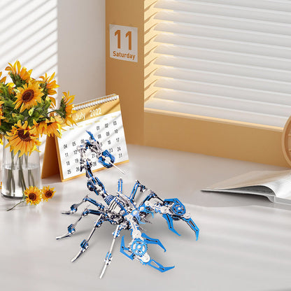 📢📢50 % Rabatt !!!✨3D-Metallpuzzle-Bausatz „Skorpion“ – Mechanisches Modell zum Zusammenbauen