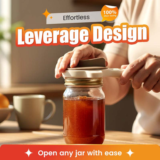 4-in-1 Multifunktionaler, müheloser Glasöffner