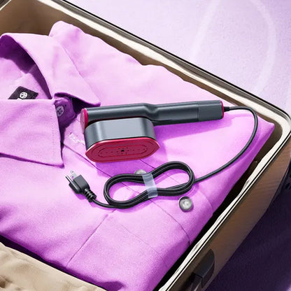 Kleiderdampfer für Kleidung, Handdampfer & Bügeleisen 2 in 1, 15 Sekunden Schnellaufheizung, großes Bedienfeld, 100-240 V Weitspannung, geeignet für weltweite Reisen, Weihnachtsgeschenke