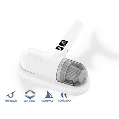 Bettstaubsauger mit UV-C-Licht