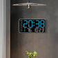 📢📢50 % DE RÉDUCTION ! ⏰Horloge murale numérique LED décorative multifonctionnelle, l’horloge numérique idéale pour la maison norvégienne moderne.