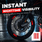 Reflektierende Felgenaufkleber für Motorräder