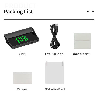 ✨🔥Head-Up Display Tachometer für Autos🔢